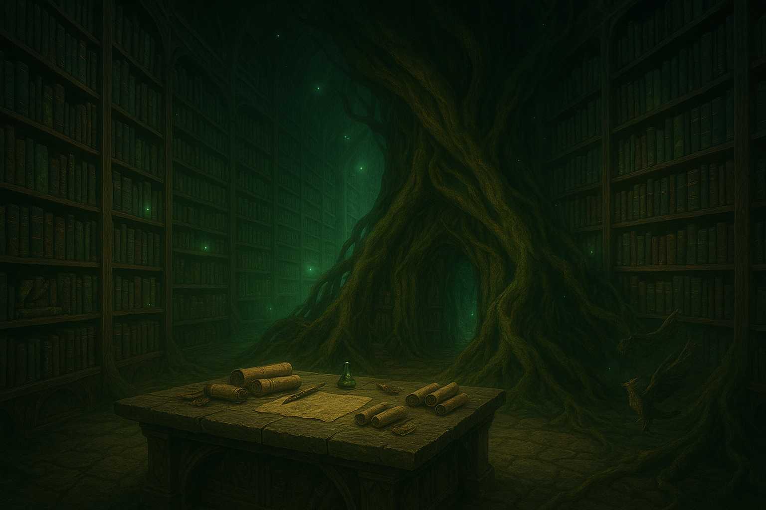 La salle des racines